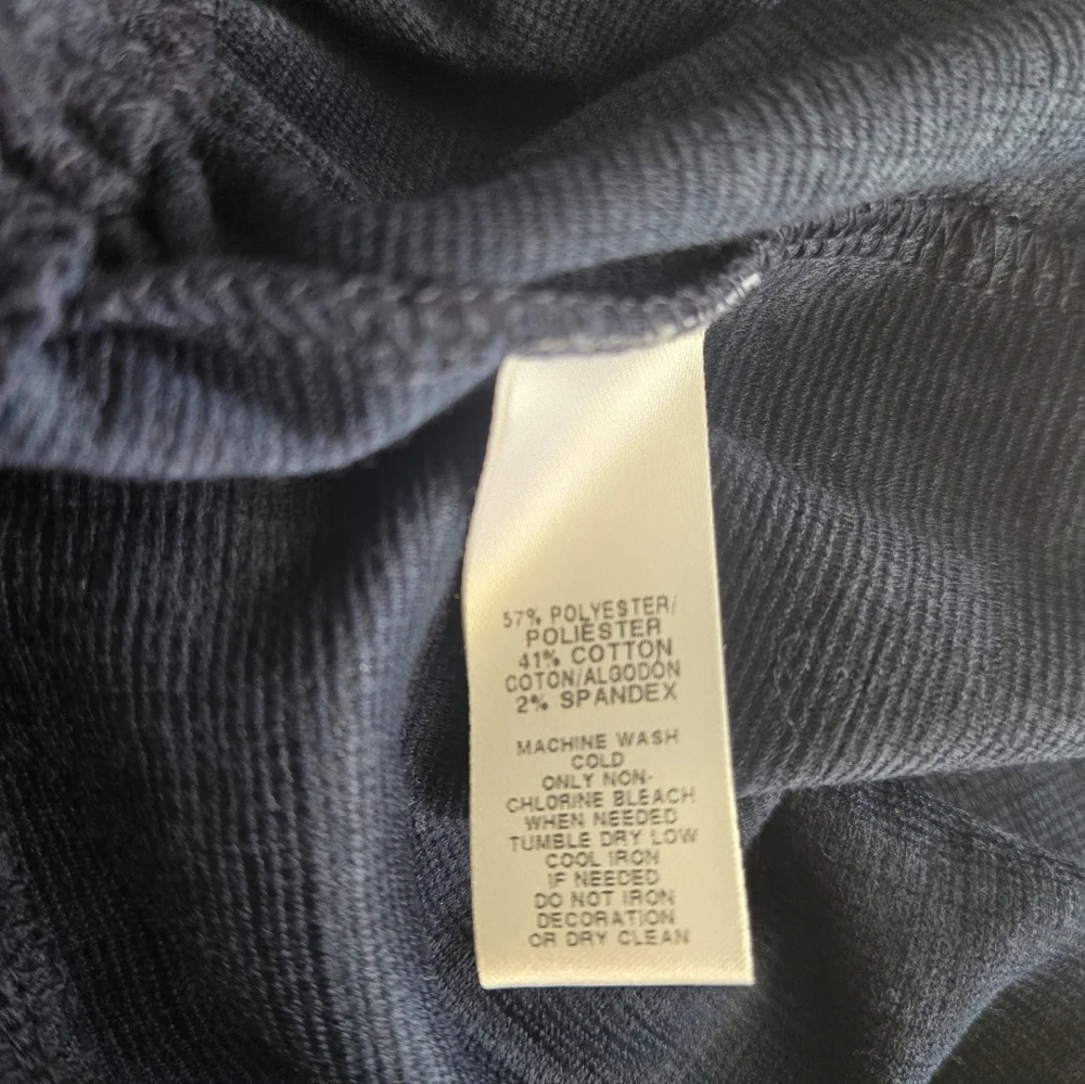 LOFT Outlet Navy Button-Front Tank • NWT • Size XL 💙 - Picture 8 of 8